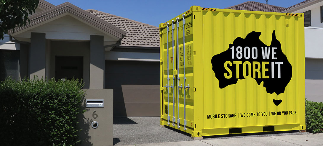 storage container outside house