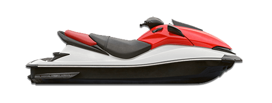 jetski red and black