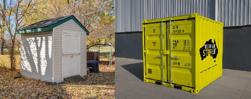 Storage Shed vs Shipping Container: Which One Should You Get?